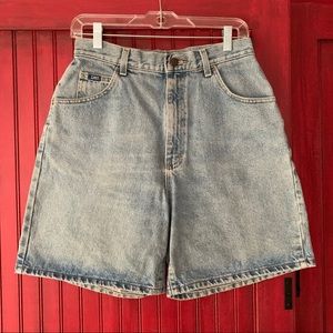 LEE Vintage 90s High-Waisted Denim Shorts